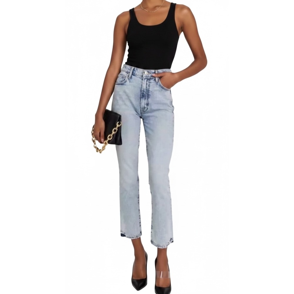 MOTHER‎ Superior  | The Swooner Rascal Ankle Jeans 26/4 Light Indigo Wash 90s